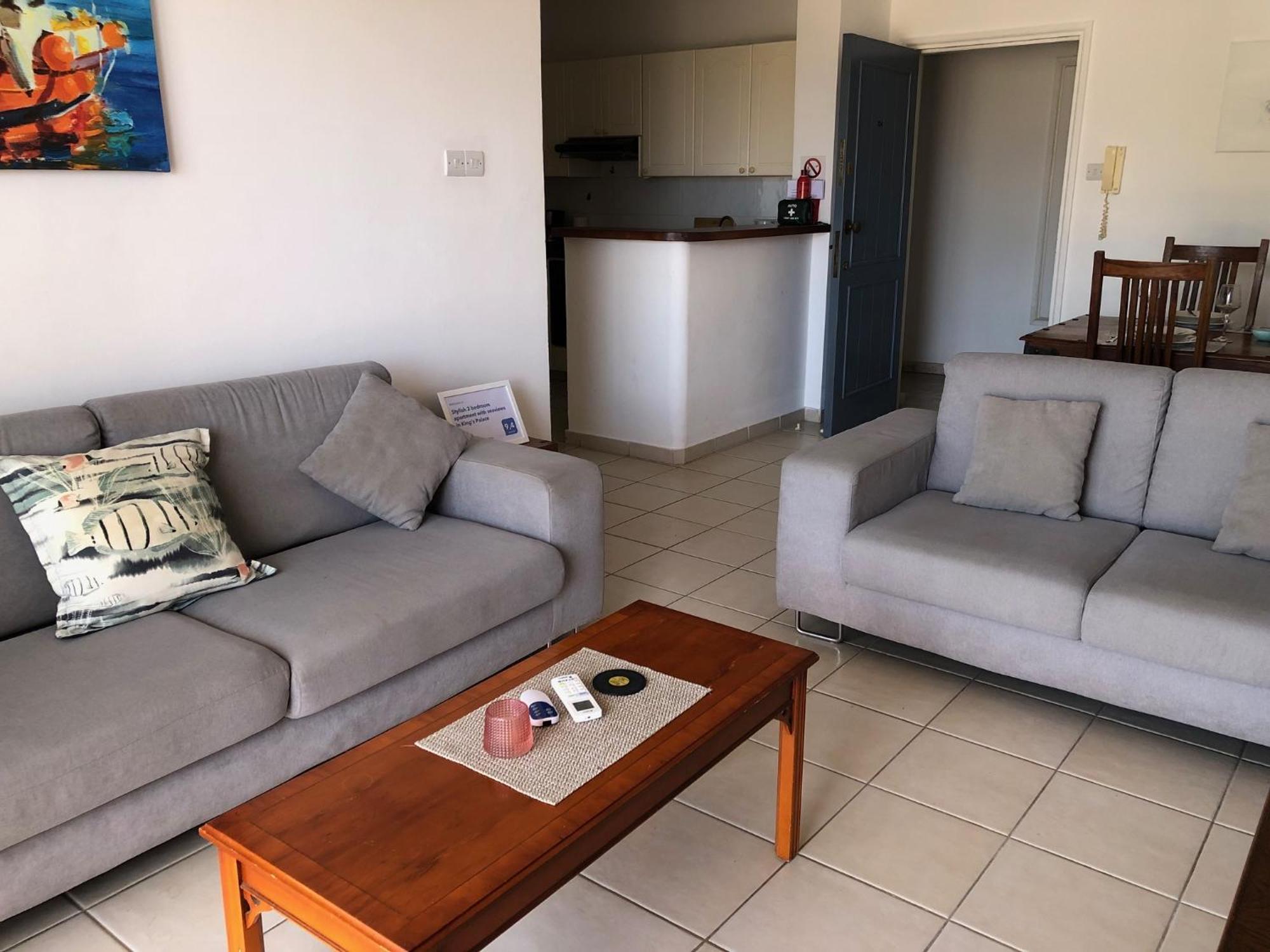 Kings Palace - Stylish 2 Bed Apartment With Sea Views Paphos Eksteriør bilde